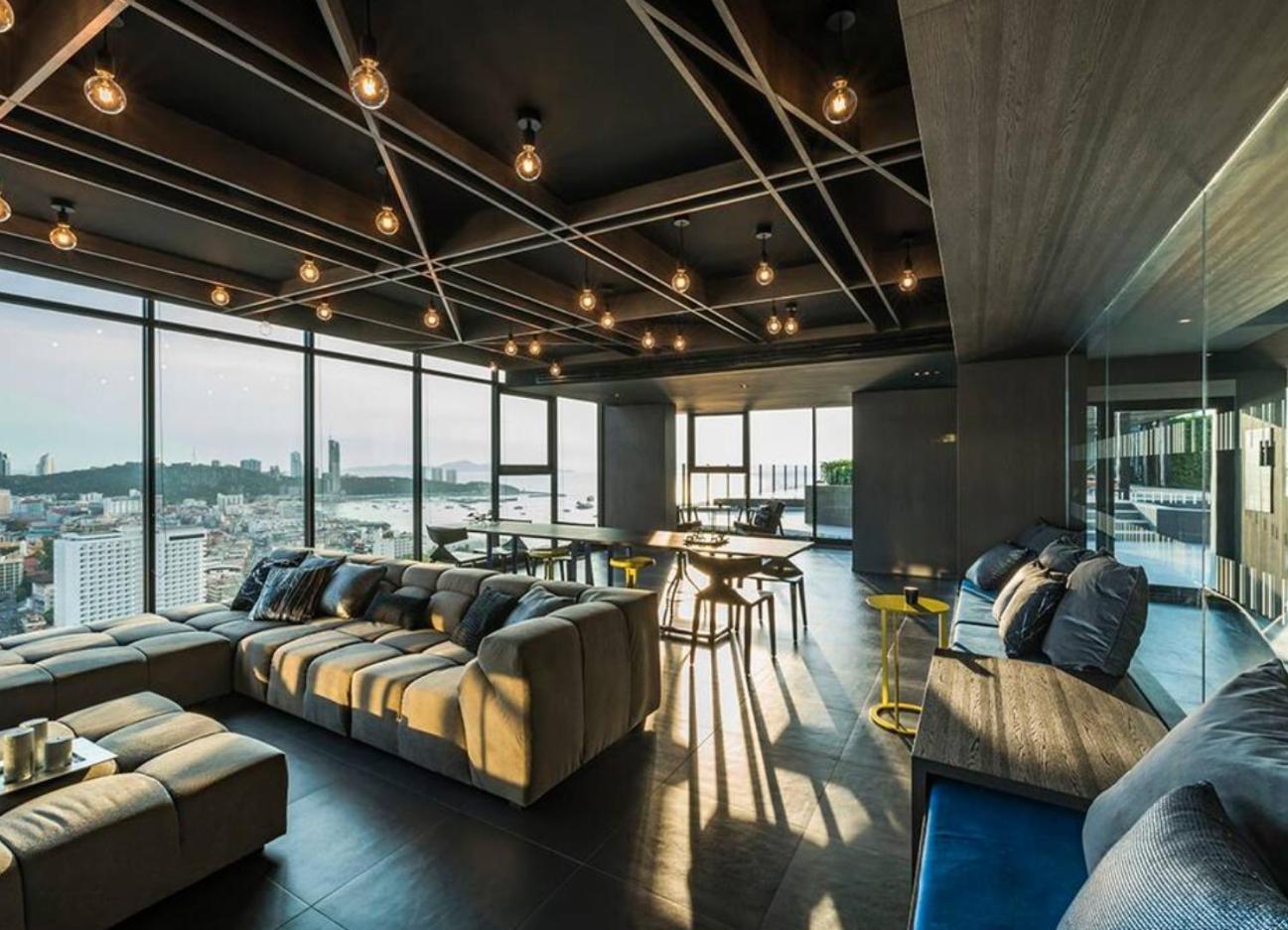 The Base Apartment Pattaya Exterior foto